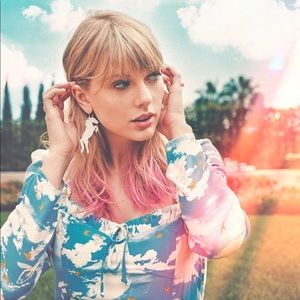 Reformation Sydney Dress in Cielo Cherub ASO Taylor Swift